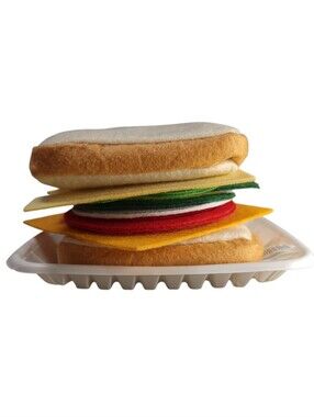 Antsy Pants Felt Sandwich, As Seen On Amy Poehler's Good Hang, Like New!